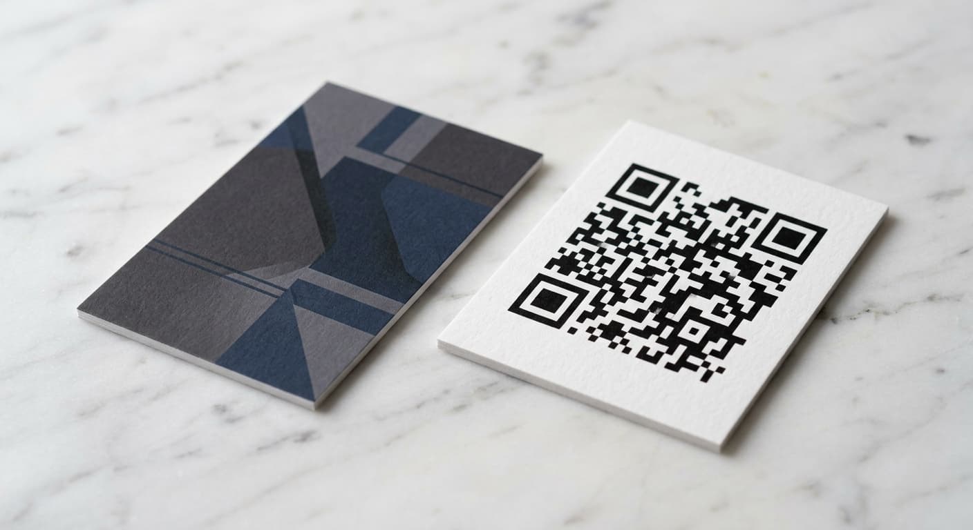 QR Code Business Card Printing