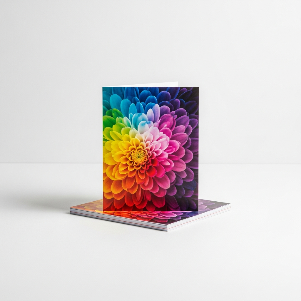 Flat Greeting Card Printing