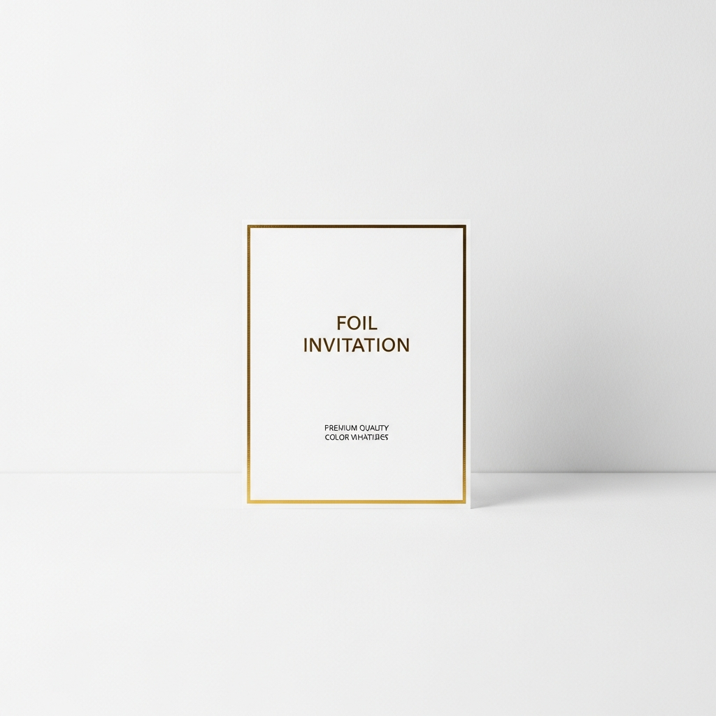 Foil Invitation Printing